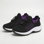 Ambulo Orthopaedic Shoes Knitted Fabric - Purple Black