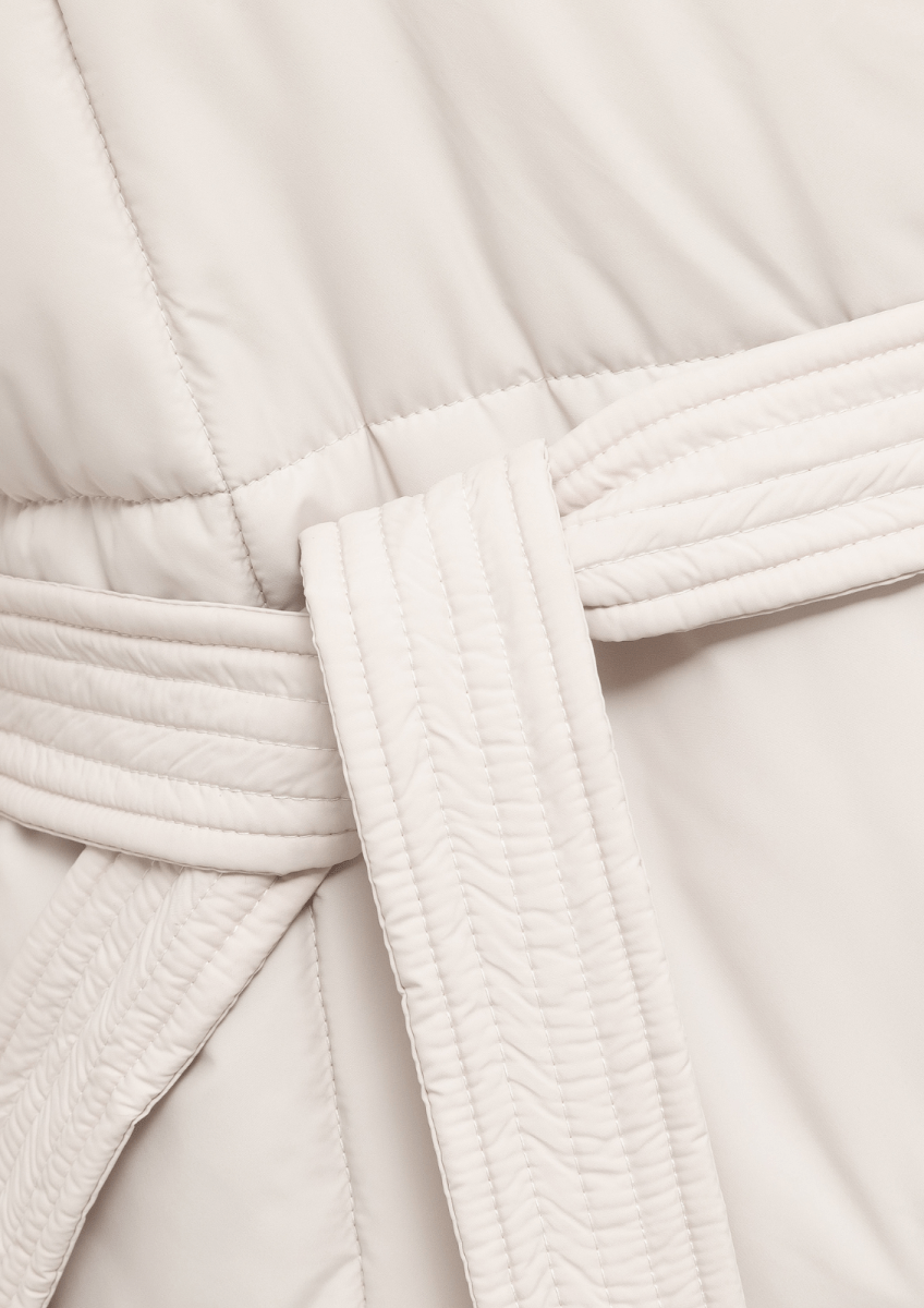 NOVA | VESTE PUFFER CEINTURÉE MI-LONGUE