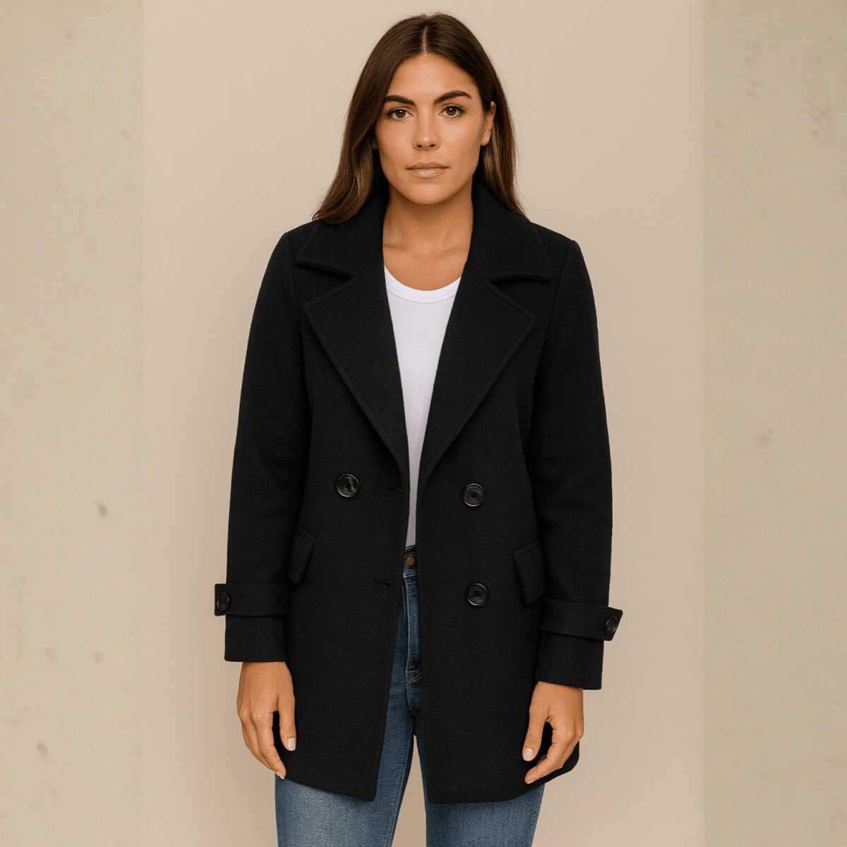 ROSALIE | VESTE CHIC À COL