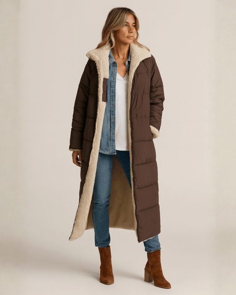 SASHA | MANTEAU RÉVERSIBLE DOUX