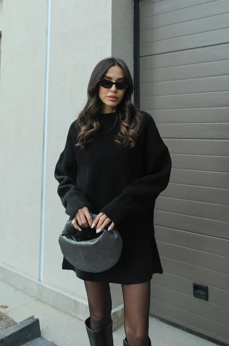 Zoey | Ensemble Robe en Tricot