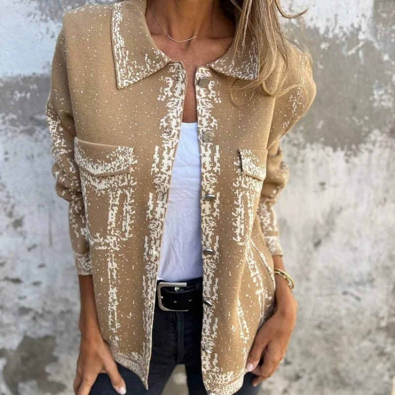 COLETTE™ - Veste Longue à Manches Tendances