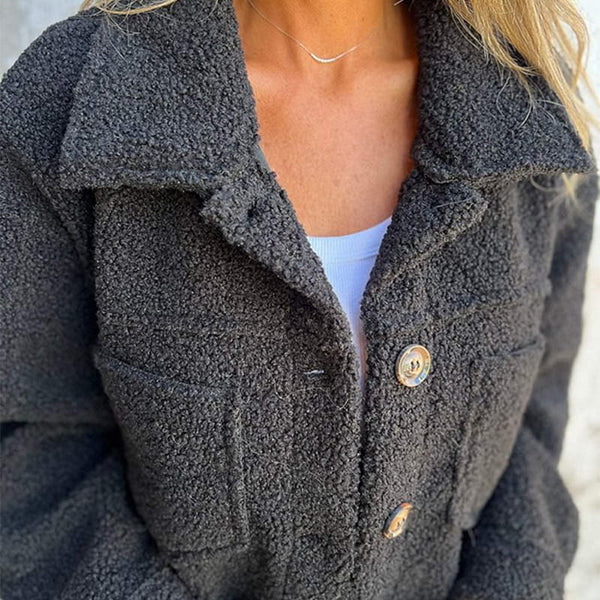 MOIRA™ - Veste en Fleece Coupe Détendue