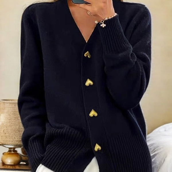 Amy | Cardigan en Tricot Élégant
