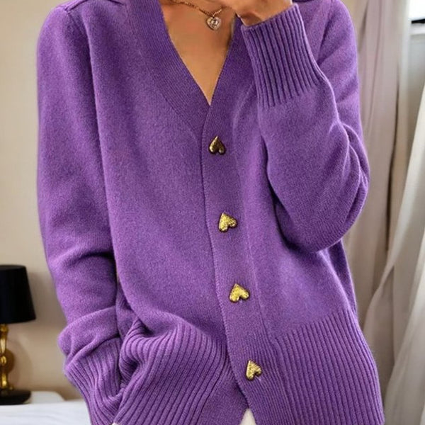Amy | Cardigan en Tricot Élégant