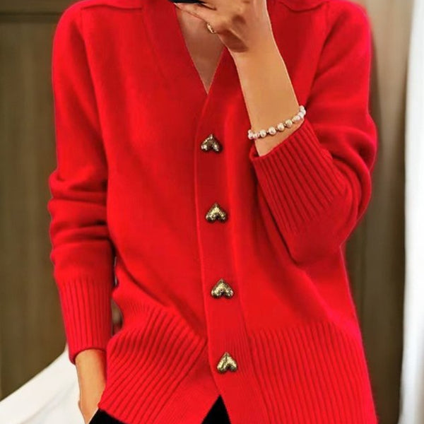 Amy | Cardigan en Tricot Élégant