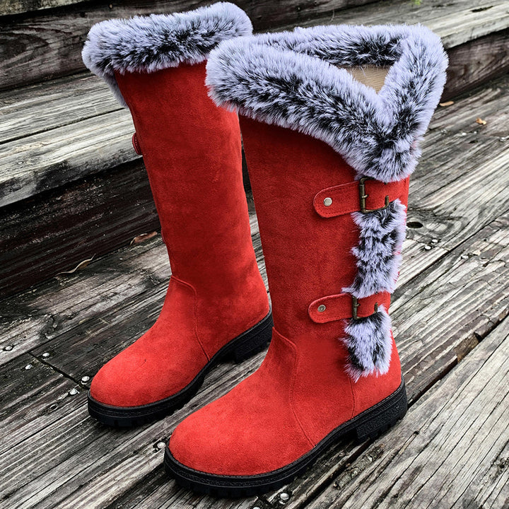 Willow Lane | Bottes d'hiver mi-mollet avec doublure en peluche