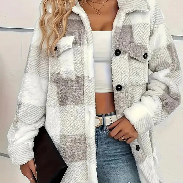 Brooklyn | Veste à Boutons à Carreaux
