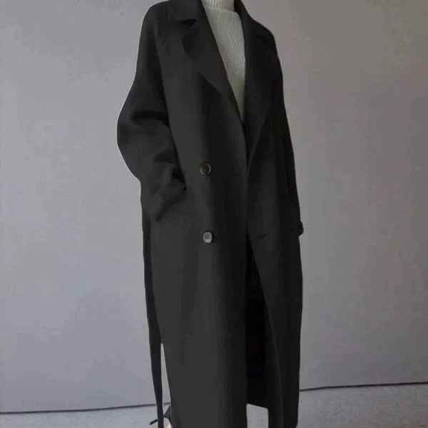 VICTORIA - MANTEAU LONG ÉLÉGANT