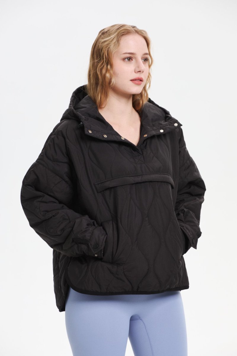 SAULE | VESTE CAPUCHE QUILTÉE RÉSISTANTE À L'EAU