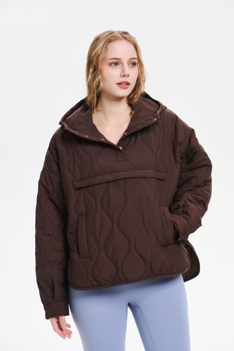 SAULE | VESTE CAPUCHE QUILTÉE RÉSISTANTE À L'EAU