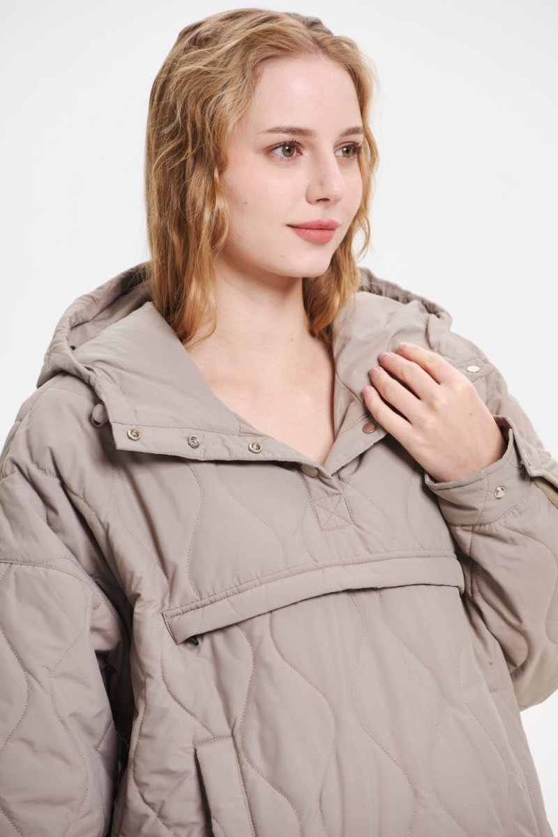 SAULE | VESTE CAPUCHE QUILTÉE RÉSISTANTE À L'EAU