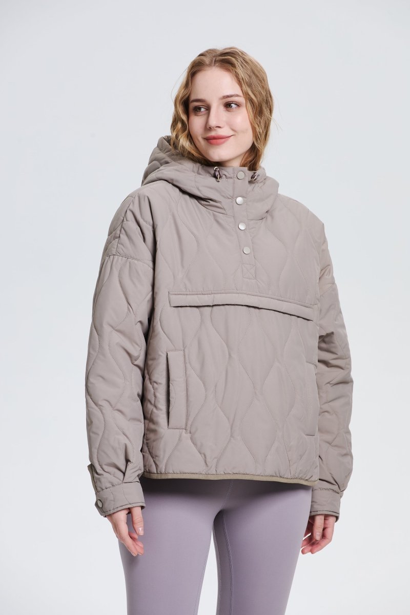 SAULE | VESTE CAPUCHE QUILTÉE RÉSISTANTE À L'EAU