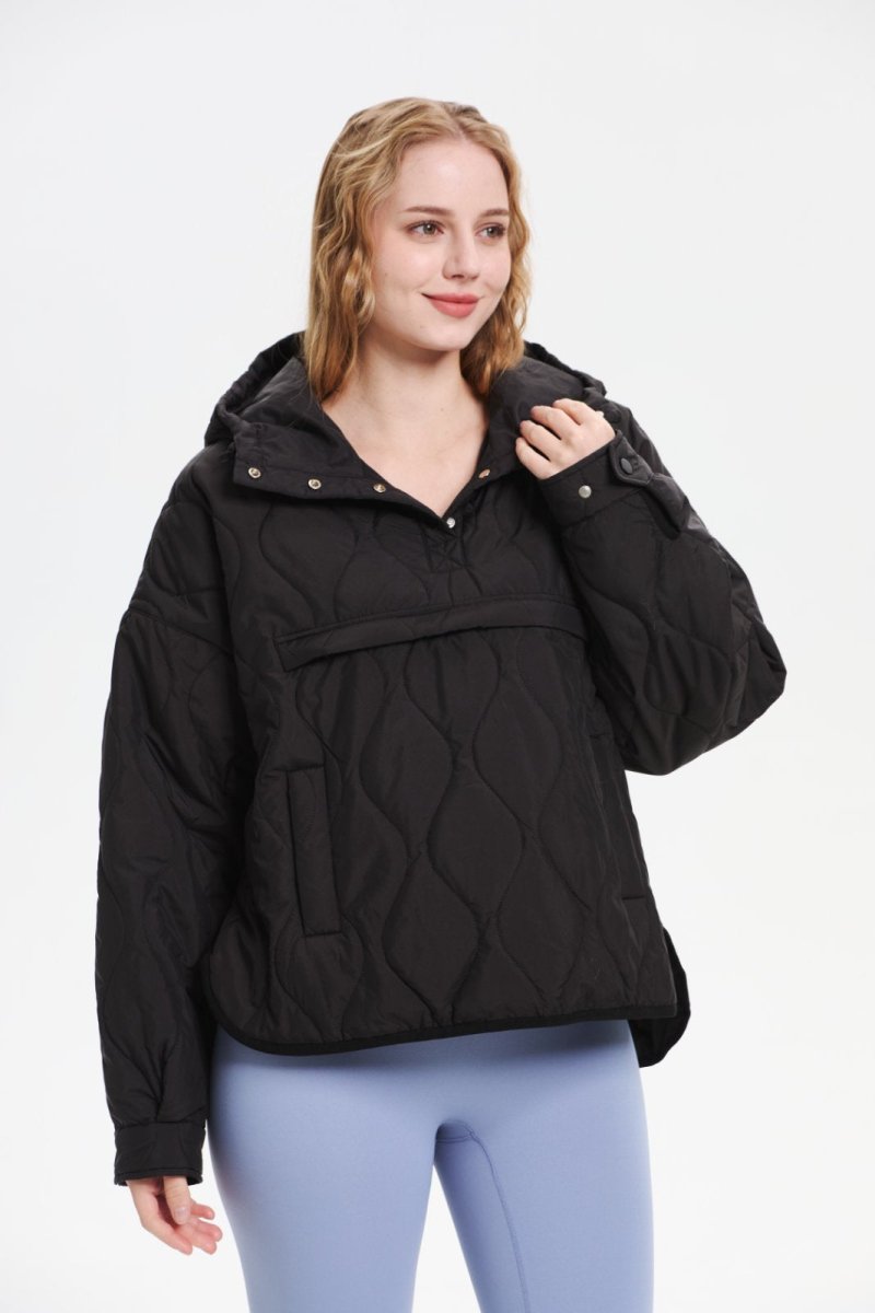 SAULE | VESTE CAPUCHE QUILTÉE RÉSISTANTE À L'EAU