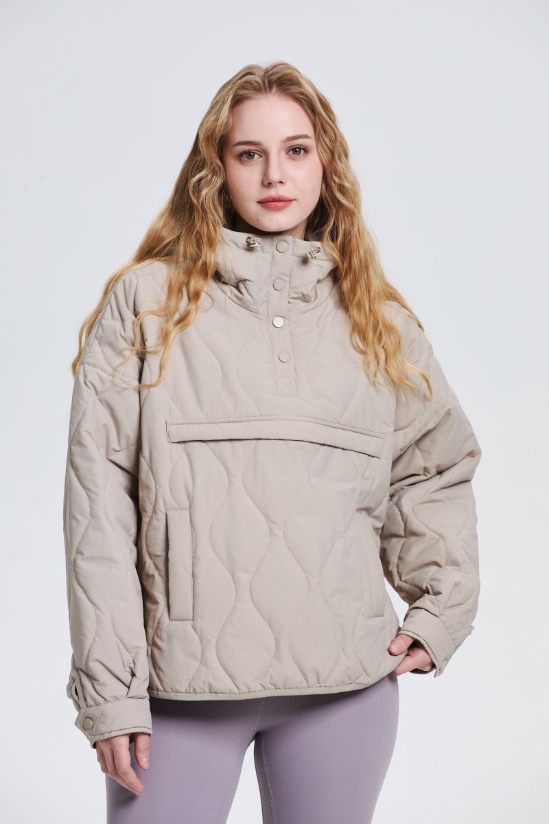 SAULE | VESTE CAPUCHE QUILTÉE RÉSISTANTE À L'EAU