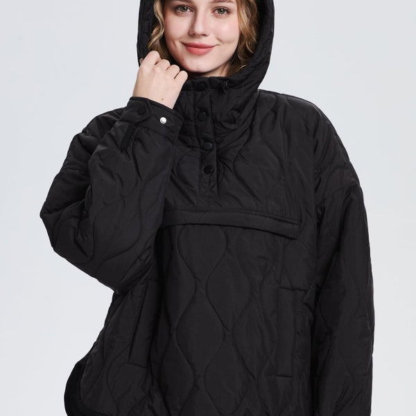 SAULE | VESTE CAPUCHE QUILTÉE RÉSISTANTE À L'EAU