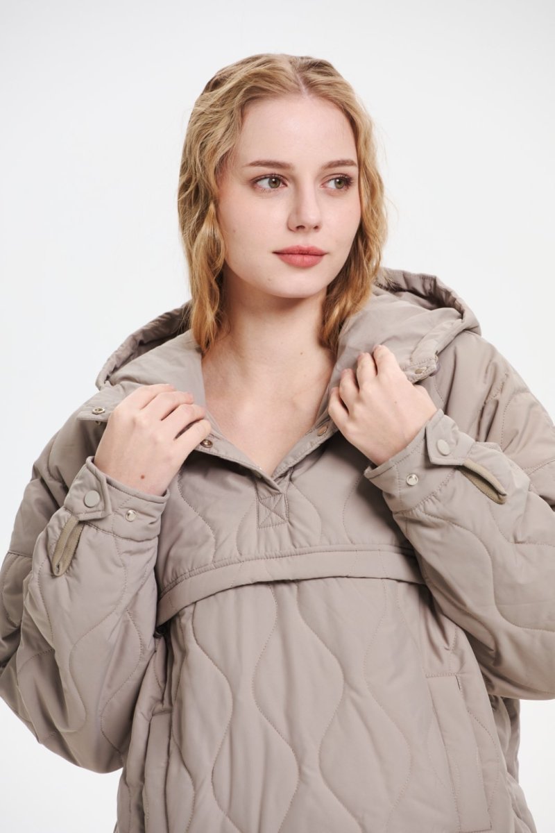 SAULE | VESTE CAPUCHE QUILTÉE RÉSISTANTE À L'EAU
