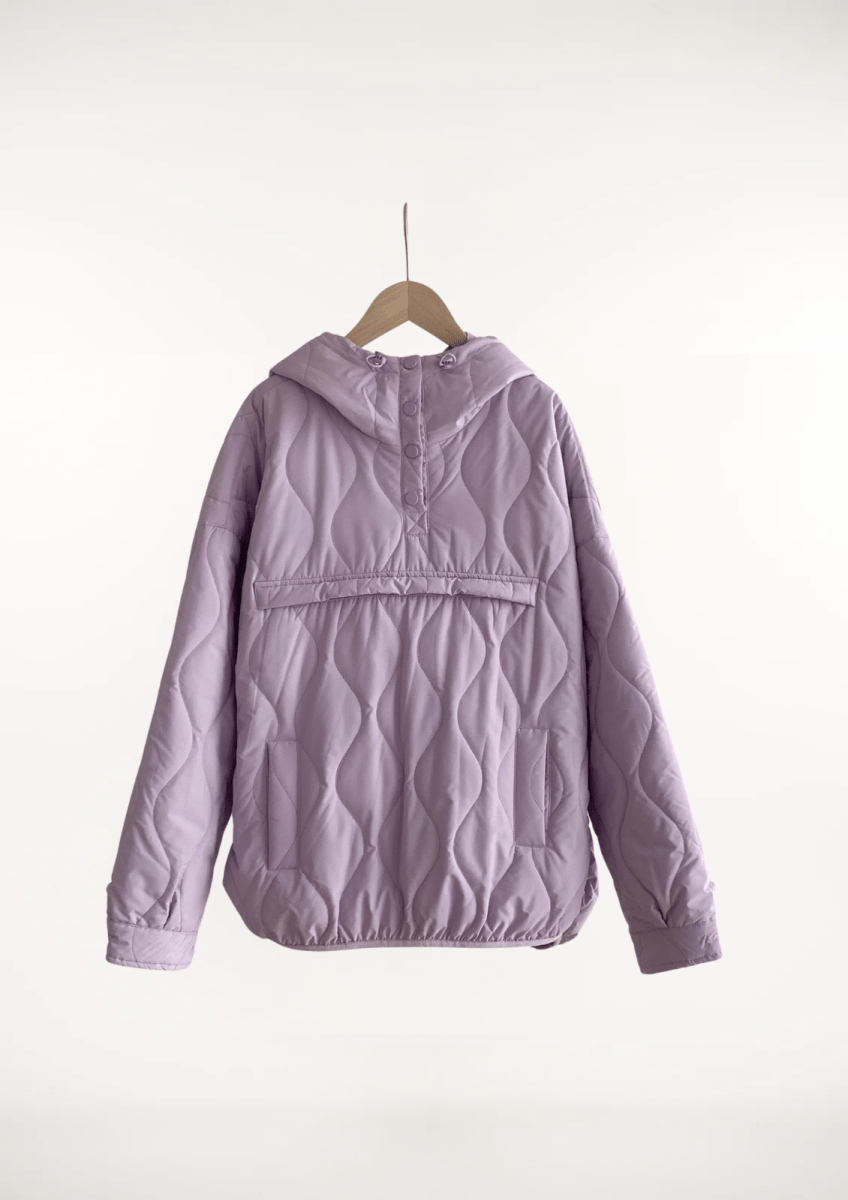 SAULE | VESTE CAPUCHE QUILTÉE RÉSISTANTE À L'EAU