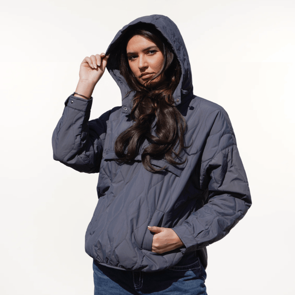 SAULE | VESTE CAPUCHE QUILTÉE RÉSISTANTE À L'EAU