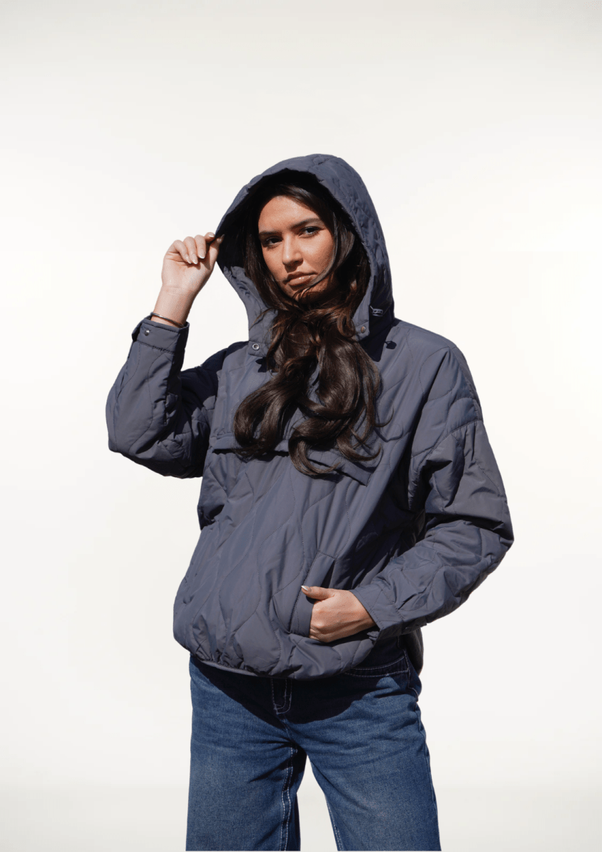 SAULE | VESTE CAPUCHE MATELASSÉE RÉSISTANTE À L'EAU