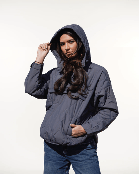 SAULE | VESTE CAPUCHE MATELASSÉE RÉSISTANTE À L'EAU
